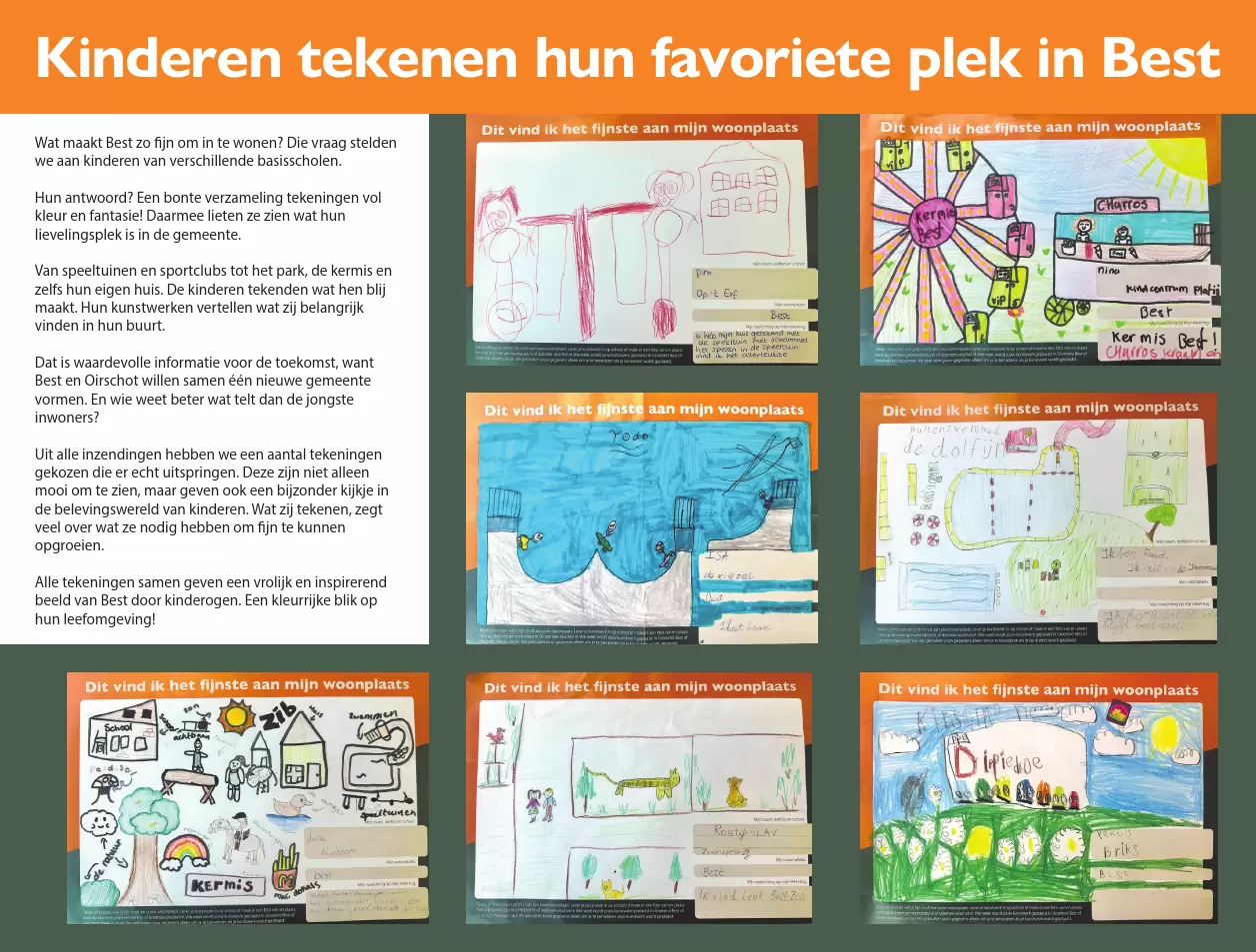 de afbeelding van het krantenartikel.