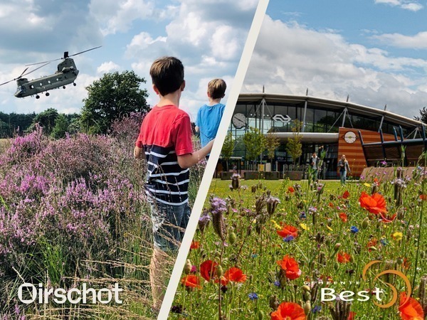 Wegwijzer met daarop Best en Oirschot