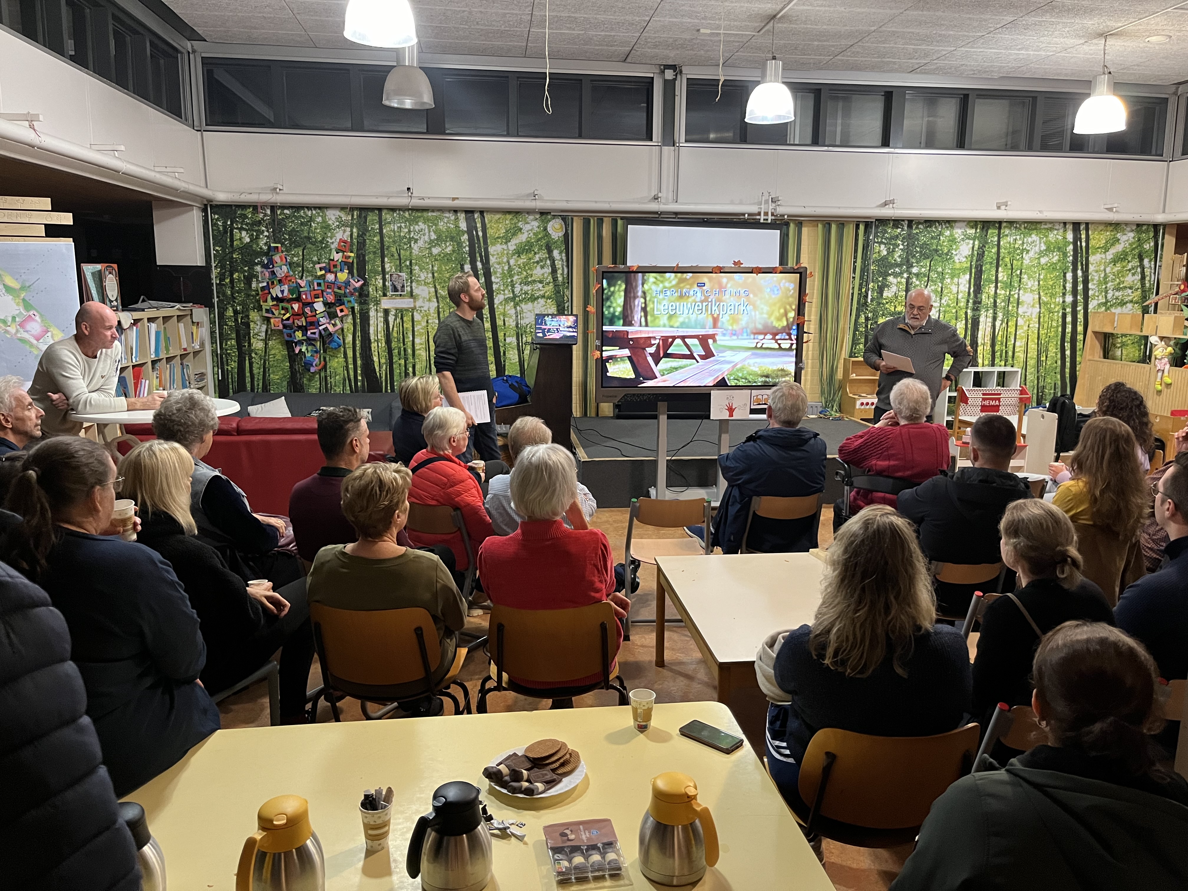 Presentatie door de werkgroep